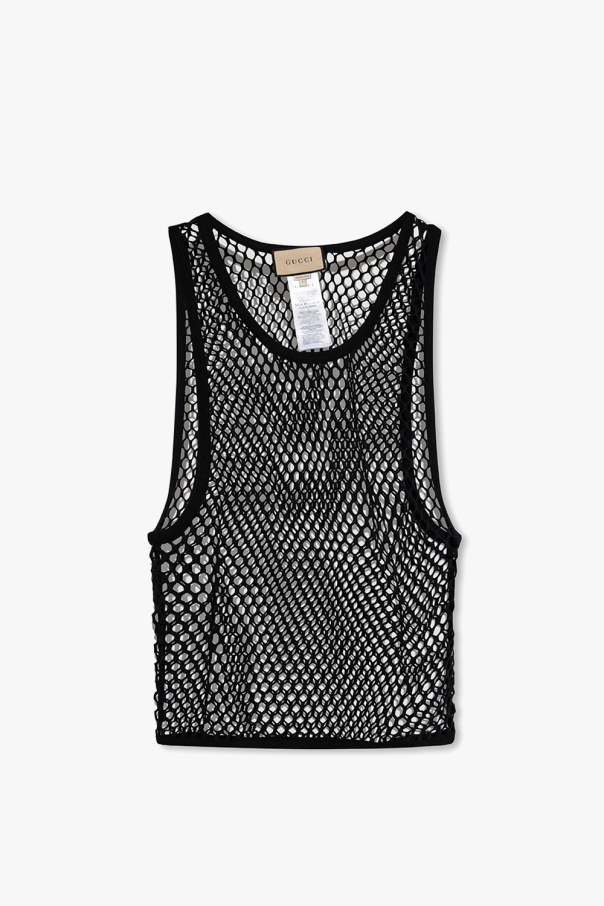 Gucci mesh tank top online